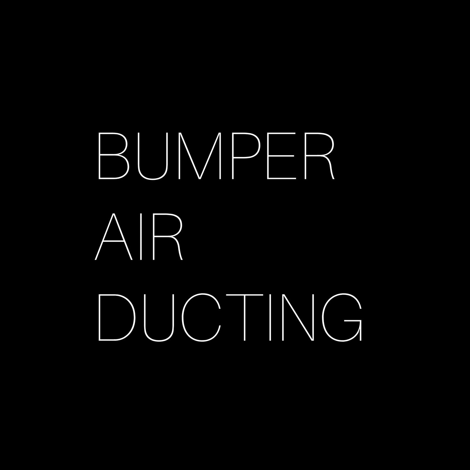 Bumper Air Ducting