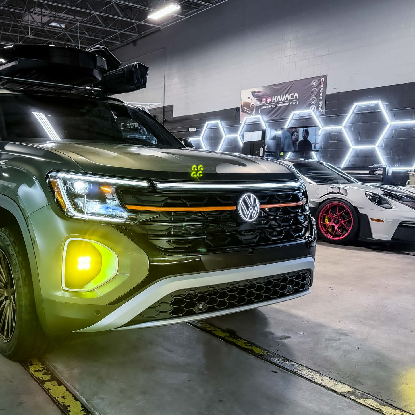 2024-2026 VW Atlas (CA1) Auxiliary Light Mount Kit - OVRLND