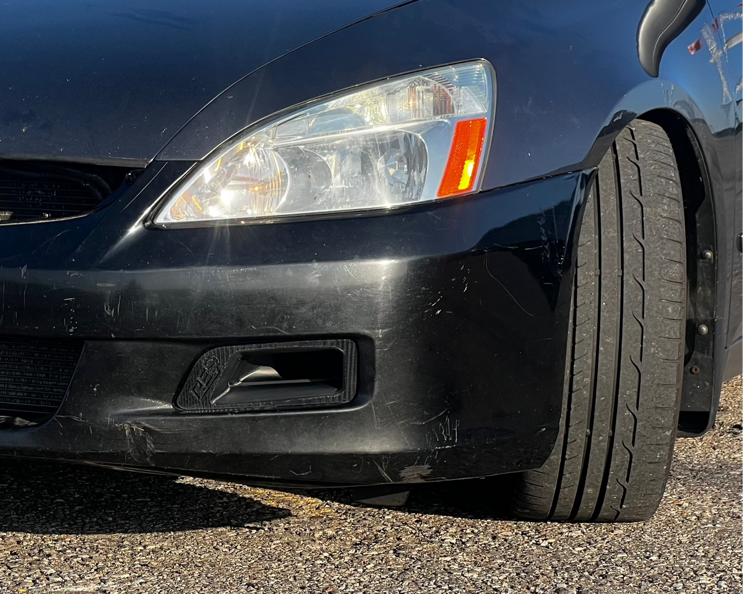 2006-2007 Honda Accord SEDAN (CM5-CM6) SLEEPER Fog Light Air Ducting